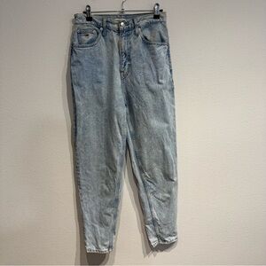 Tommy Hilfiger Vintage Light Wash High Rise Tapered Denim‎ Jeans Size 26